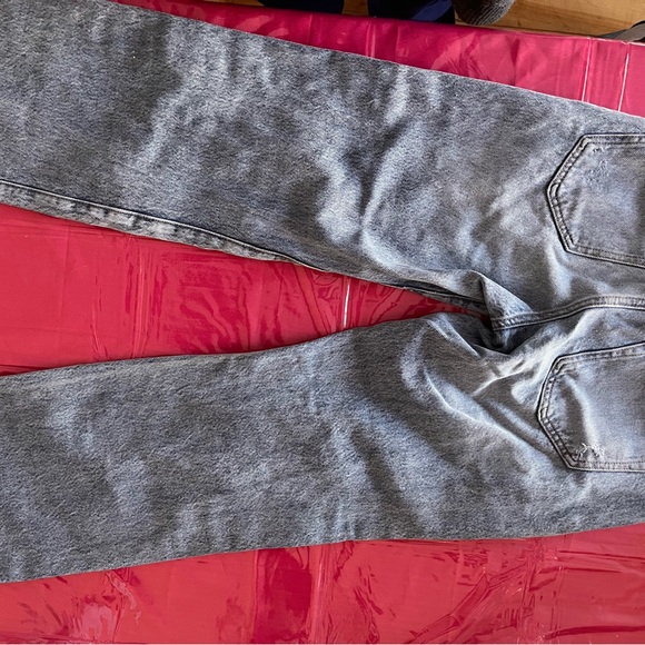 Garage Light Blue Ripped Relaxed Jeans - Picture 2 of 4